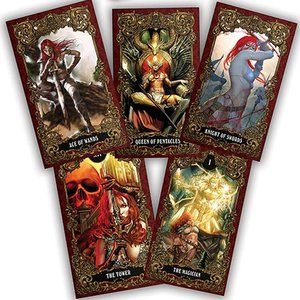 Collectible RED SONJA Tarot Deck